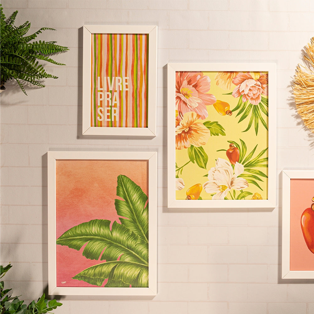 Quadro Decorativo 40X30 - Tropical