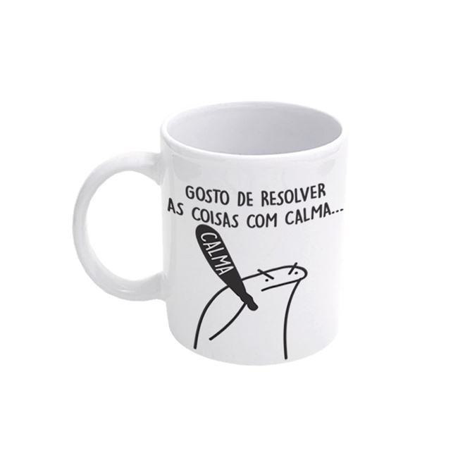 Caneca de Porcelana Flork - Calma