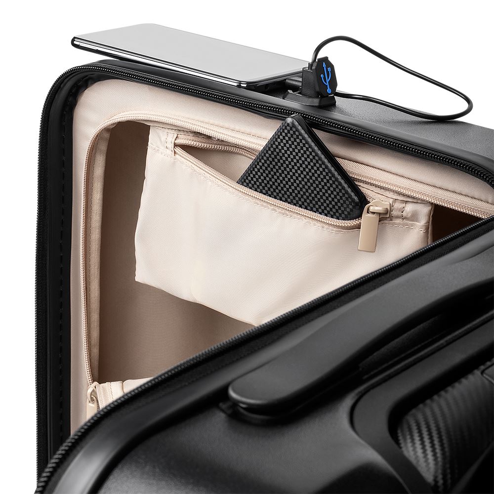 Mala de Bordo para 40L Easy Travel Prata