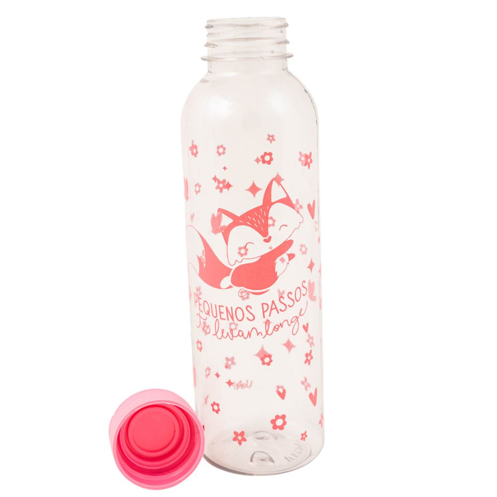 Garrafa 500ml Com Alça Circular - Pequenos Passos