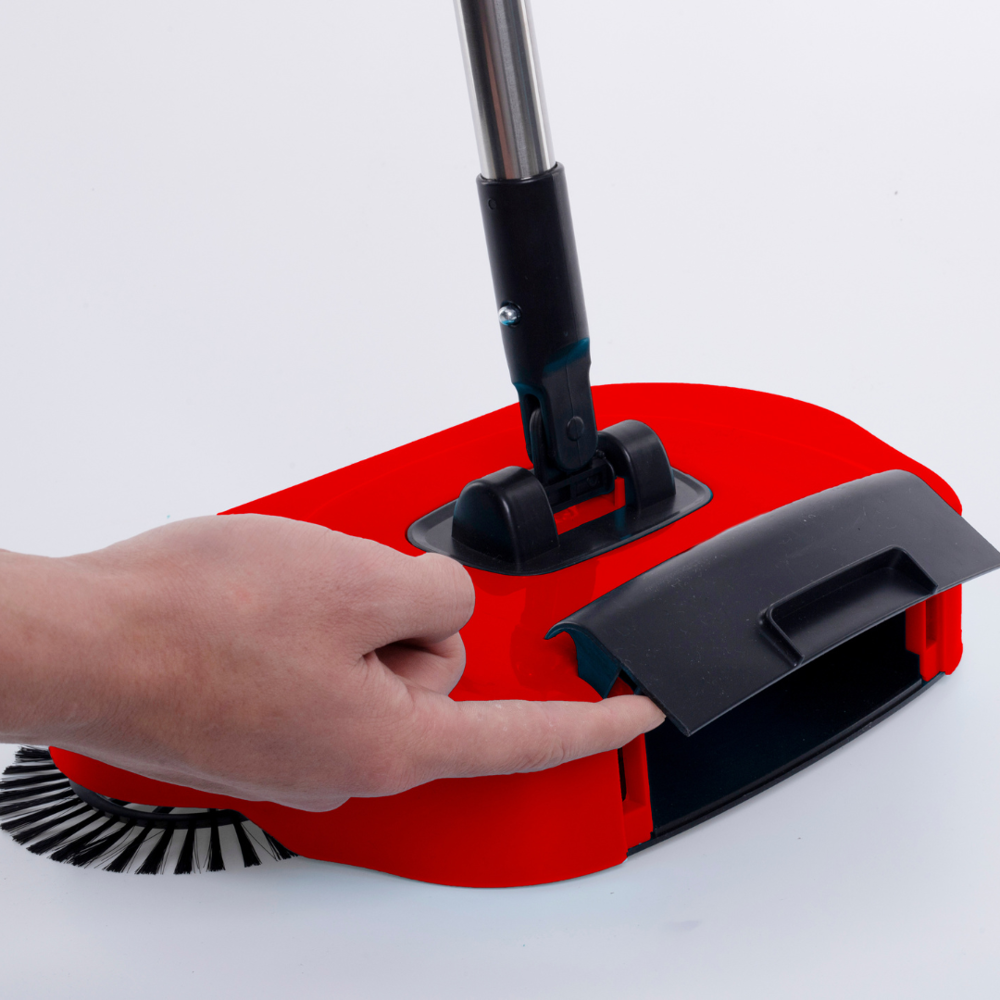 Vassoura Mágica Coletora com Cerdas Giratórias Multiuso