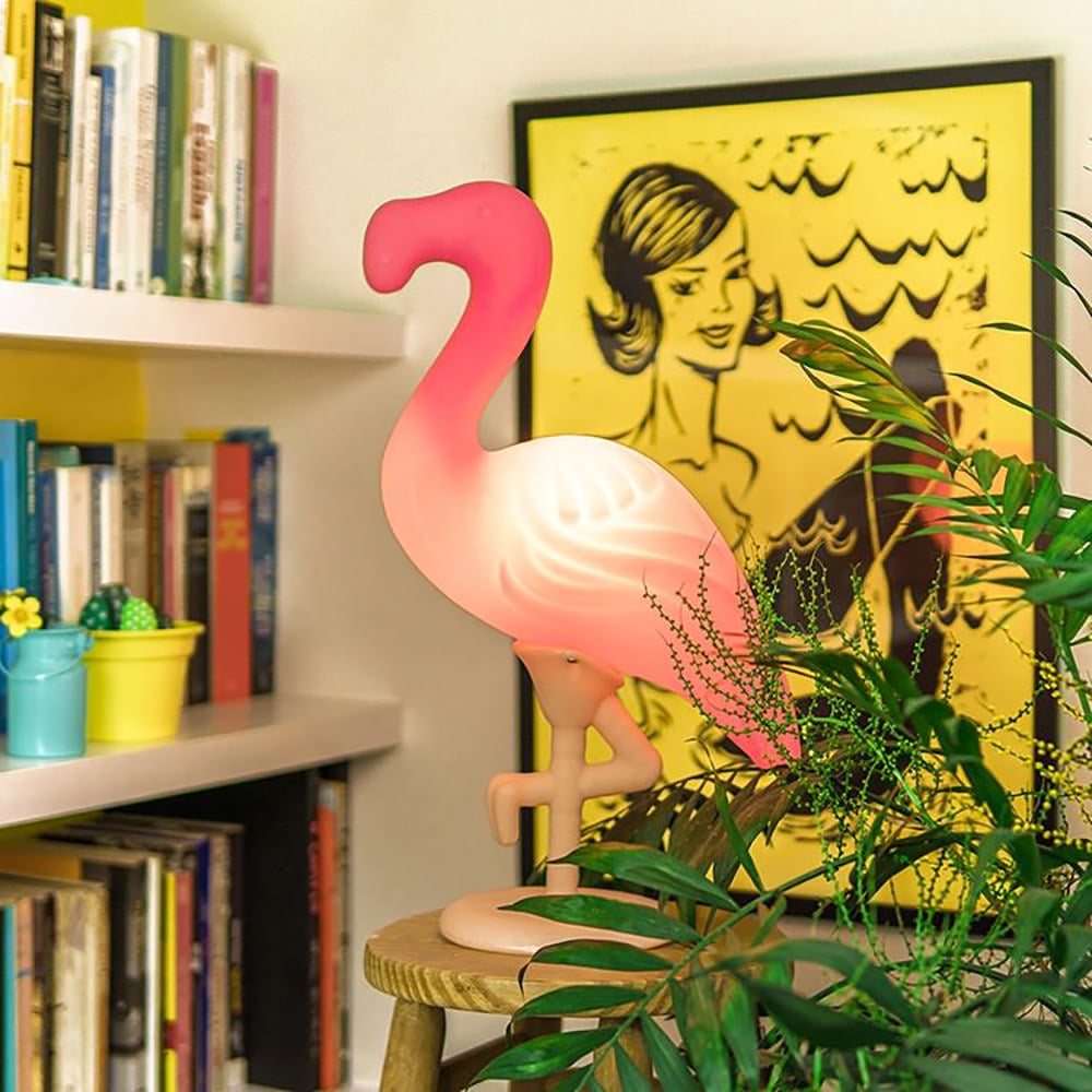 Luminária Flamingo Summer Bird