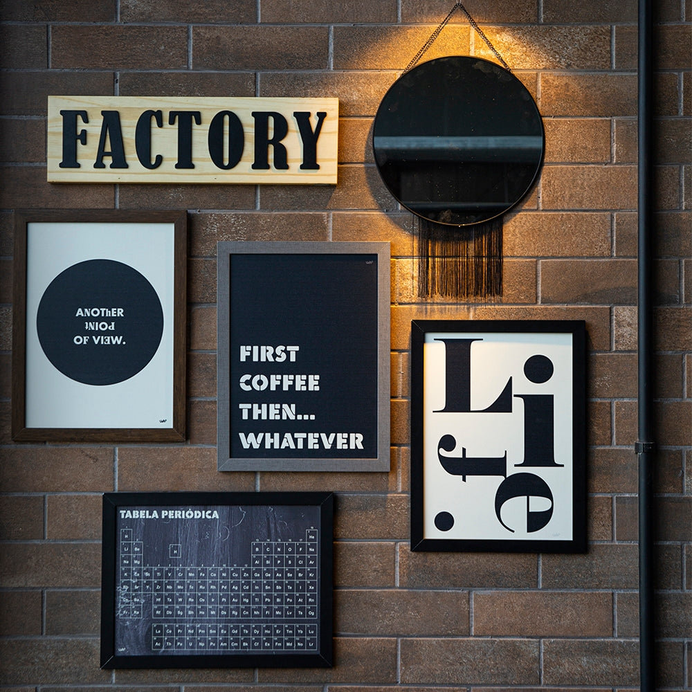 Quadro Decorativo 40x30 - Industrial Life