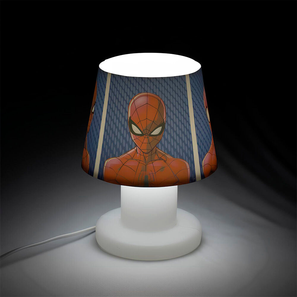 Luminária Abajur de Mesa Homem Aranha Marvel