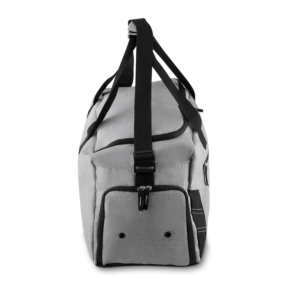 Bolsa de Academia 28L com Porta Tênis Cinza