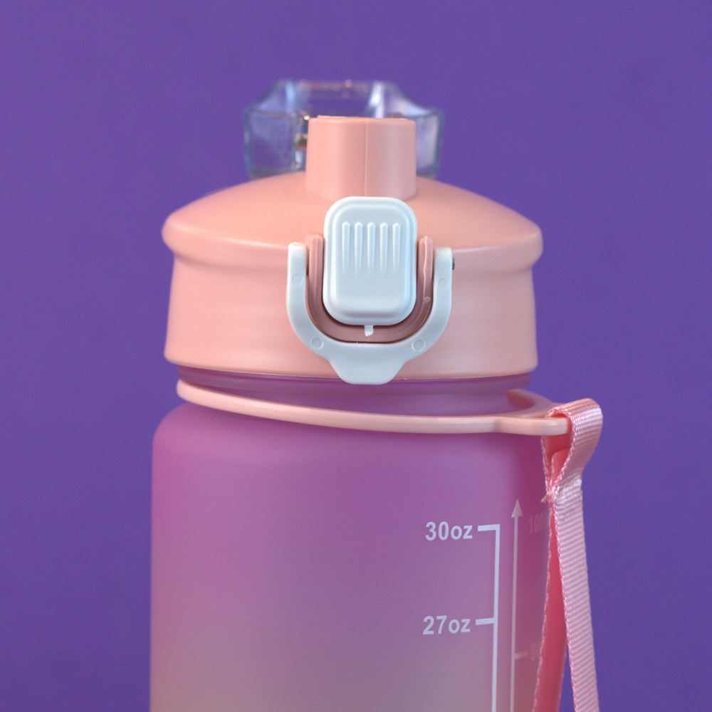 Garrafa com Alça e Canudo 1L Practical Life