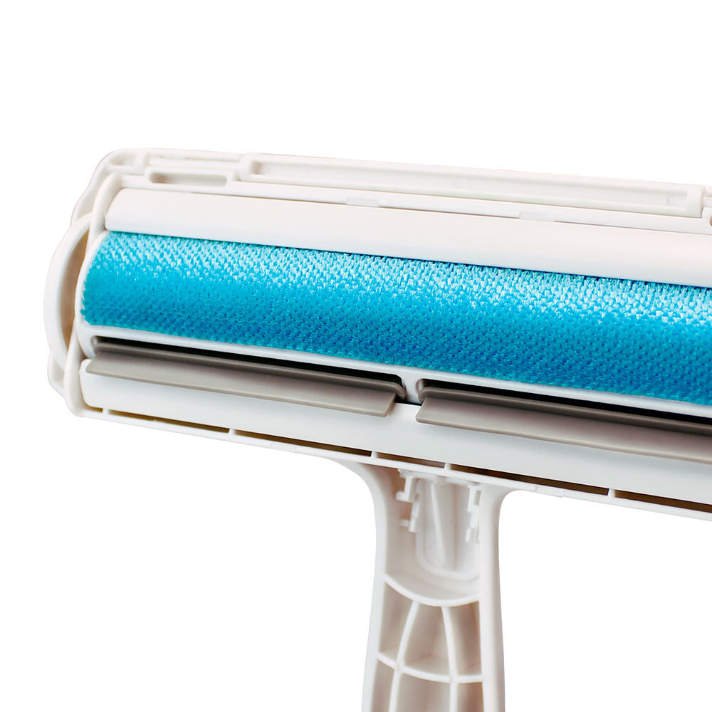 Escova Tira Pelos Branca - Reutilizável, Eficaz em Roupas, Sofás e Tapetes